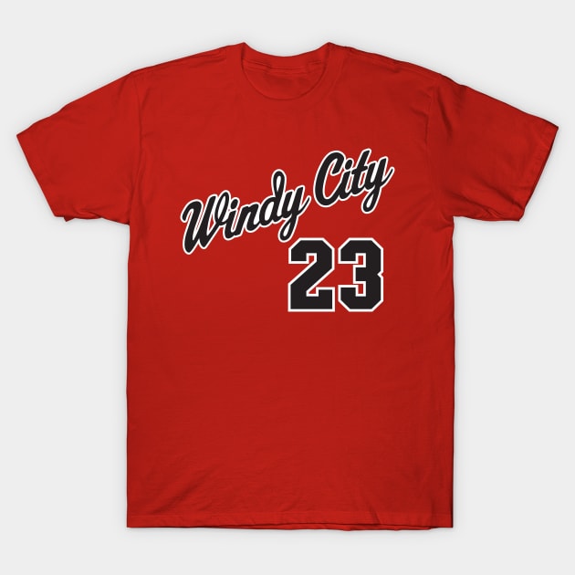 Windy City 23 T-Shirt by MikeSolava